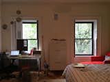 Before: The front room on the top floor was previously Kelly's office and a guest bedroom.