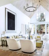 Living Room, Chair, Lamps, Pendant Lighting, Coffee Tables, End Tables, and Sofa  Photo 1 of 10 in Holistic Aspen Mountain Design by Angelica Angeli