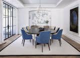 Dining Room, Table, Chair, and Pendant Lighting  Photo 6 of 10 in Holistic Aspen Mountain Design by Angelica Angeli