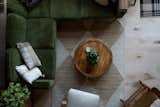 Earthy tones and textures bring natural elegance to this space