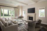 Spacious and light-filled family room for cozy gatherings