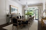 Unmistakable allure of Parisian elegance in curated dining room