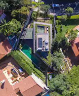 Pacaembu house - aerial view