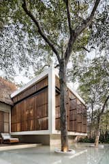 Exterior, Concrete Siding Material, Wood Siding Material, and Flat RoofLine  Photo 9 of 23 in Jungle Keva by JESUS ACOSTA
