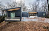 Exterior, Metal Roof Material, Shed RoofLine, Wood Siding Material, and Cabin Building Type  Photo 1 of 18 in Sapphire Cabin by Rusafova Markulis Architects