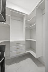 The tall Custom Closet in Bathroom One.