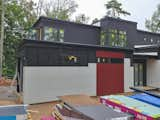 Exterior, House Building Type, Green Roof Material, and Flat RoofLine Fundermax progress  Photo 17 of 21 in Hillside House by Garrett Cook