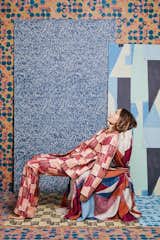 Wearstler encourages people to not be afraid of mixing and matching colors and patterns, which "can be as quiet or bold as you want it to be."