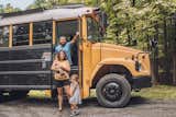 After getting a taste of #vanlife, Gianna and Jake Bachowski spend the pandemic converting a school bus—finishing just in time for the arrival of their baby daughter.