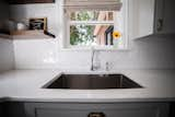 Kitchen, Undermount Sink, Subway Tile Backsplashe, and Engineered Quartz Counter Kitchen Sink View  Photo 2 of 27 in Upper Terrace by Mackenzie Reynolds