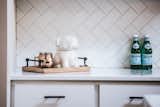 Kitchen, Subway Tile Backsplashe, and Engineered Quartz Counter Kitchen Backsplash  Photo 6 of 32 in Frost by Mackenzie Reynolds