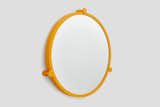 The new VG&amp;P mirror by British designer Ed Carpenter, design director at Very Good &amp; Proper, is a bright yellow pop of color with a fun yet minimal form. 