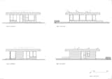 Elevations of Elemental House by Ben Callery Architects.