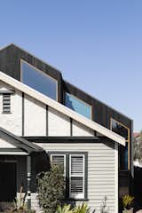 Exterior of Blue House Yarraville by Studio B Architects.