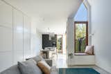 Living and dining/kitchen space at Charles St by Lande Architects.