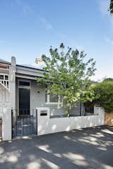 The home is a traditional, single-fronted Victorian terrace. The architects reinstated many of the original features that were missing from the front of the home before the renovation.