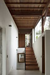 Interior stair of Casa BS by Alarcia Ferrer Arquitectos.