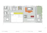 Upper-level floor plan of Redfern Warehouse by Ian Moore Architects