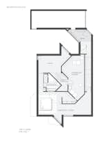 Level-one floor plan of the Netsch House restoration by SOM.