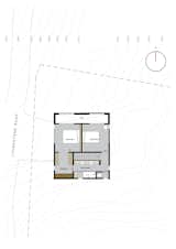 Second floor plan of Thornton House by Bonnifait+Giesen