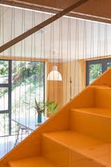 Thornton-Hasegawa House yellow staircase