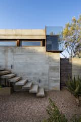 House V by Daffonchio Architects outdoor staircase