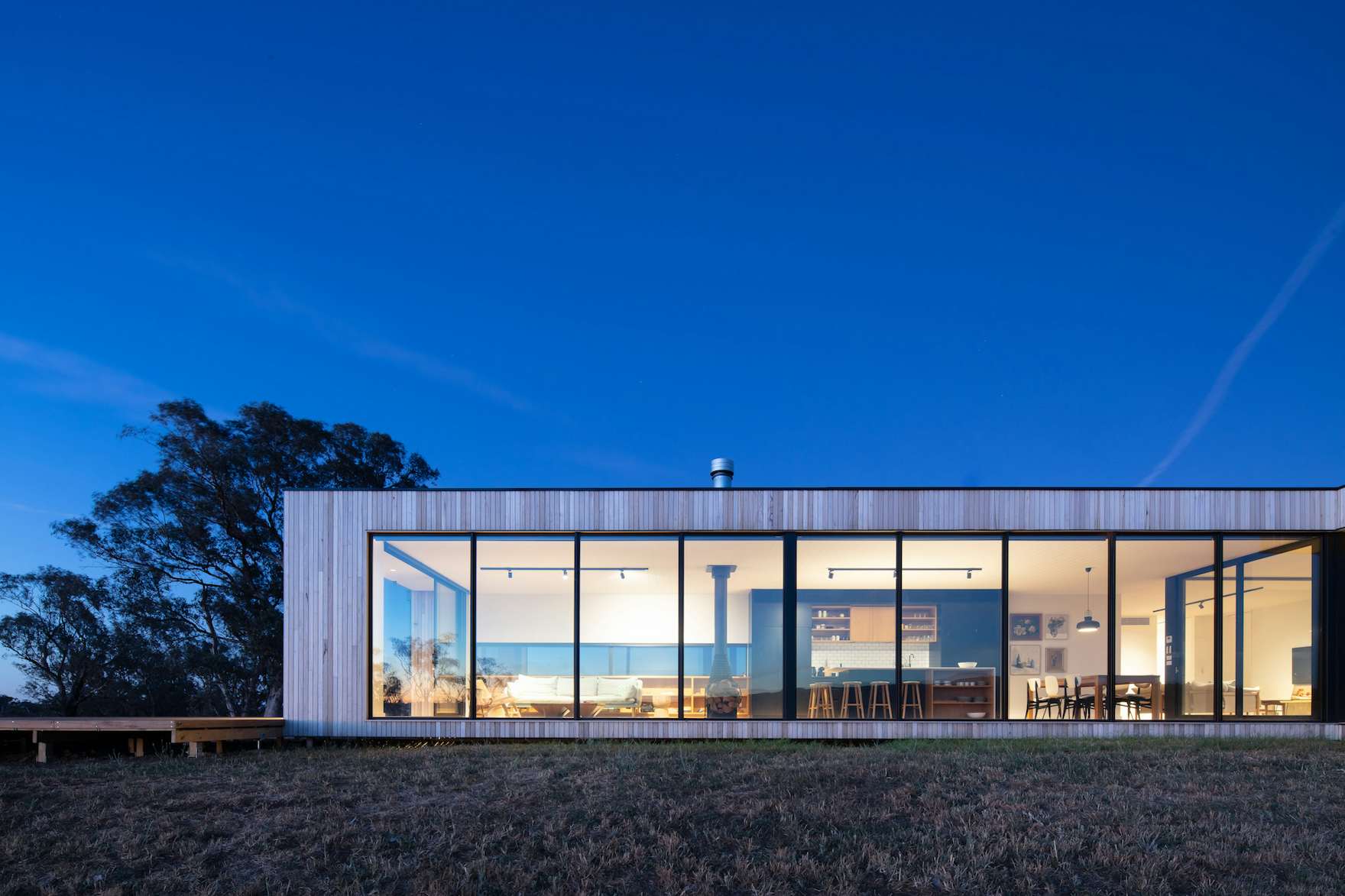 Photo 3 of 21 in An Affordable Prefab Home Frames the Rugged Landscape