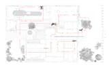 Circulation plan of JCA Living Lab by JC Architecture.