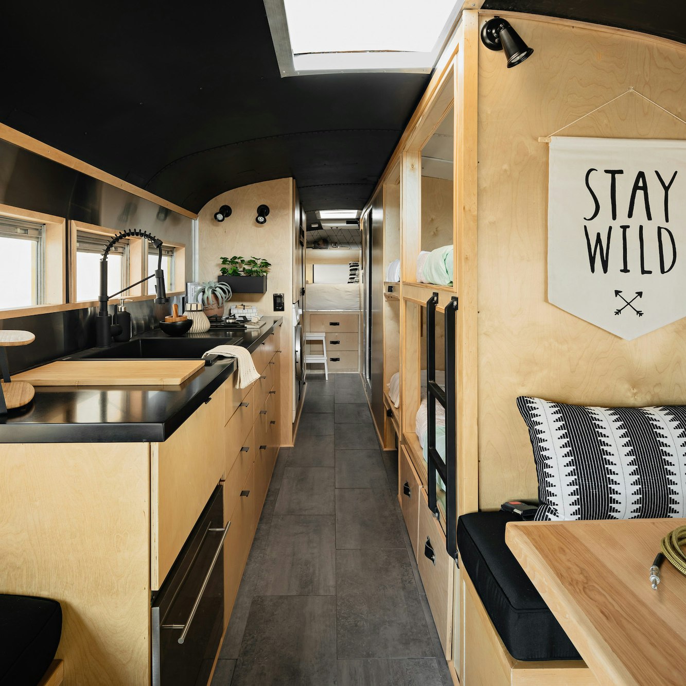 Scandinavian Skoolie by Killdisco Design - Dwell Magazine