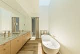 Master bathroom of Culver City Case Study House by Woods + Dangaran.