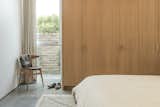 Guest bedroom at Culver City Case Study House by Woods + Dangaran.