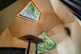 Interior of Workstation Cabin by Hello Wood