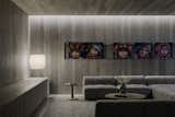 Lounge room of Silver Linings by Rachcoff Vella Architects.