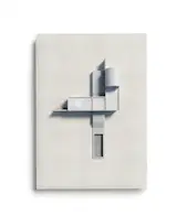 An experiment showing the roof volumes of Casa Ter by Mesura