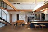Kitchen and dining of H House by Baum.