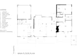Lower floor plan of Wyss Family Container House by Paul Michael Davis Architects