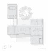 Floor plan of Kyneton House by Moloney Architects