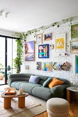 Living room of Jono Fleming's Apartment in Sydney, Australia