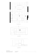 Plans and elevations of Dune House by Ohlo Studio, Simon Pendal Architect, and CAPA