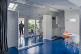 A Cramped Attic Apartment in Madrid Is Revived With Mirrored Walls and a Blue Floor - Photo 5 of 15 - 