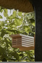 The minimal appearance of the Utzon edition hives makes the suitable for use in private gardens, as well as for research.  Photo 5 of 14 in This Cute Wooden Shelter Is Like an Apartment Building for Bees