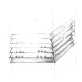 <span style="font-family: Theinhardt, -apple-system, BlinkMacSystemFont, &quot;Segoe UI&quot;, Roboto, Oxygen-Sans, Ubuntu, Cantarell, &quot;Helvetica Neue&quot;, sans-serif;">Sketch of the Habeetats shelter by Jeppe Utzon</span>  Photo 12 of 14 in This Cute Wooden Shelter Is Like an Apartment Building for Bees