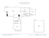 Floor plan of the Corey Residence