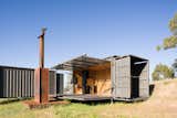 An Off-Grid Shipping Container Home Perches at the Foothills of the Victorian Alps - Photo 1 of 13 - 