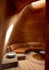 The dome meditation space of Witklipfontein Eco Lodge by GLH Architects & Damien Huyberechts