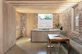 Kitchen and dining of Leyton House by McMahon Architecture.