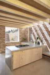 Kitchen of Leyton House by McMahon Architecture.