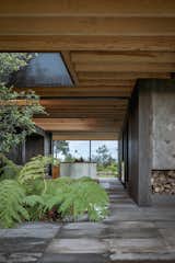 Deck of Rain Harvest Home by Robert Hutchison Architecture & JSa