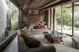 Living room of Machagua by Croxatto & Opazo