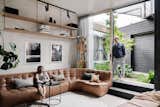 Living room of Coburg Passive House by Melbourne Design Studios